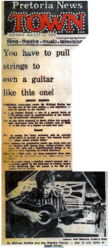 You have to pull strings to own a guitar like this one!