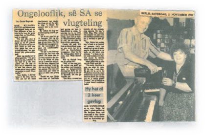 Ongelooflik, sê SA se vlugteling